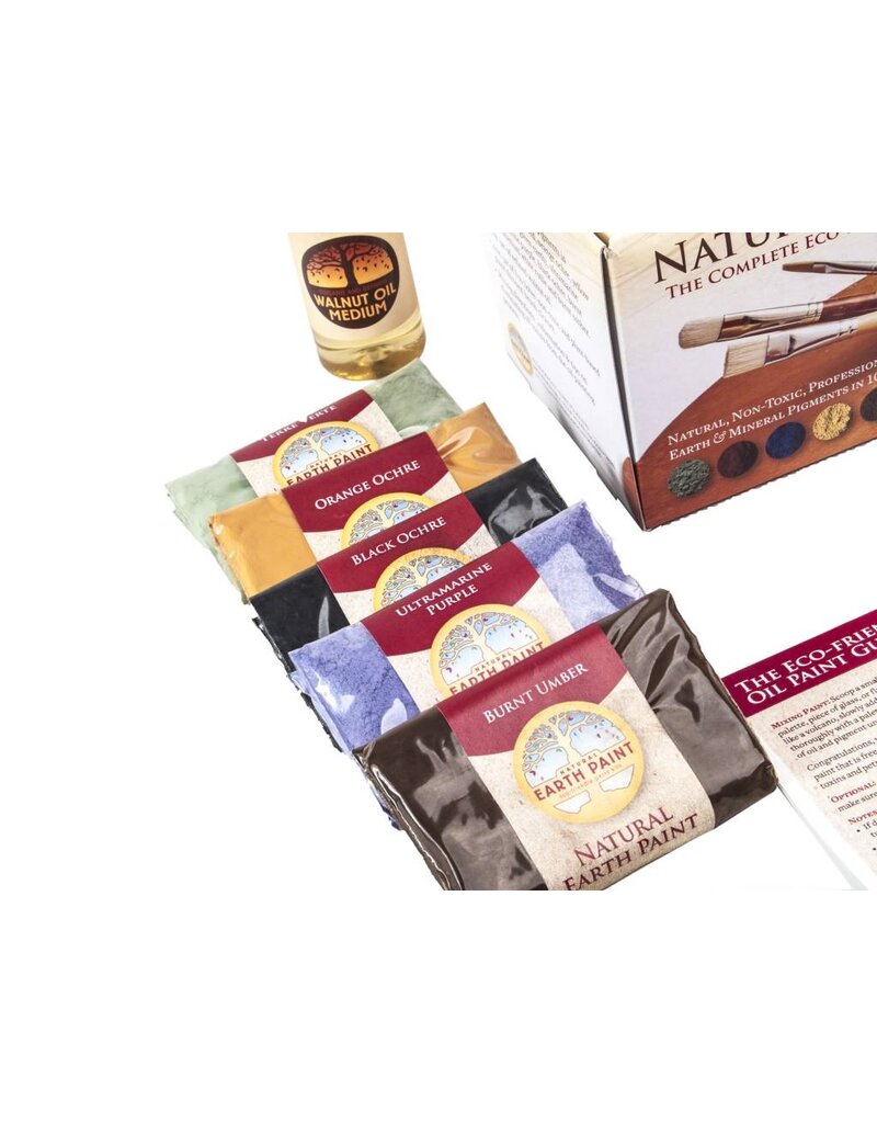 Natural Earth Paint Natural Earth Paint ecologische olieverf startset
