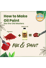 Natural Earth Paint Oil paint starter kit for artists — 10 pigments