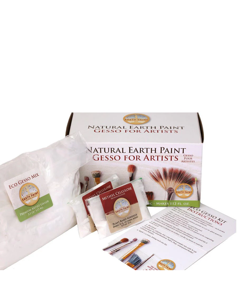 Natural Earth Paint Eco-friendly and natural non toxic vegan Gesso