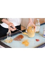 Natural Earth Paint Palette knife with a wooden handle