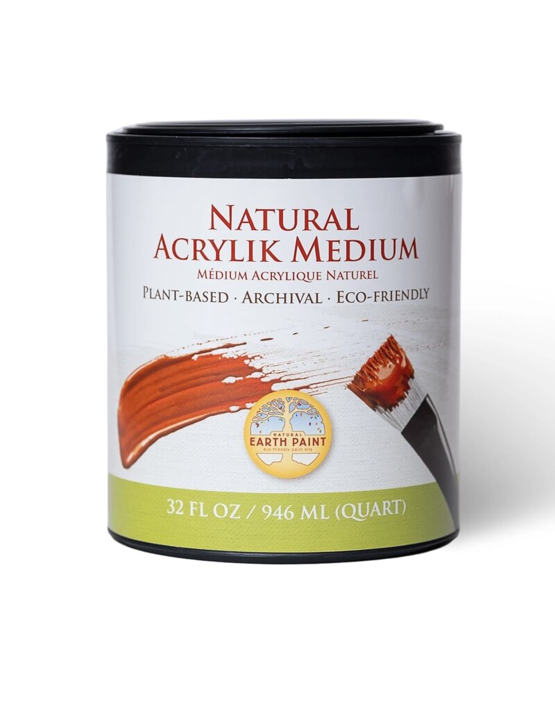 Natural Earth Paint Natuurlijke milieuvriendelijke Acrylic Medium - 473 ml