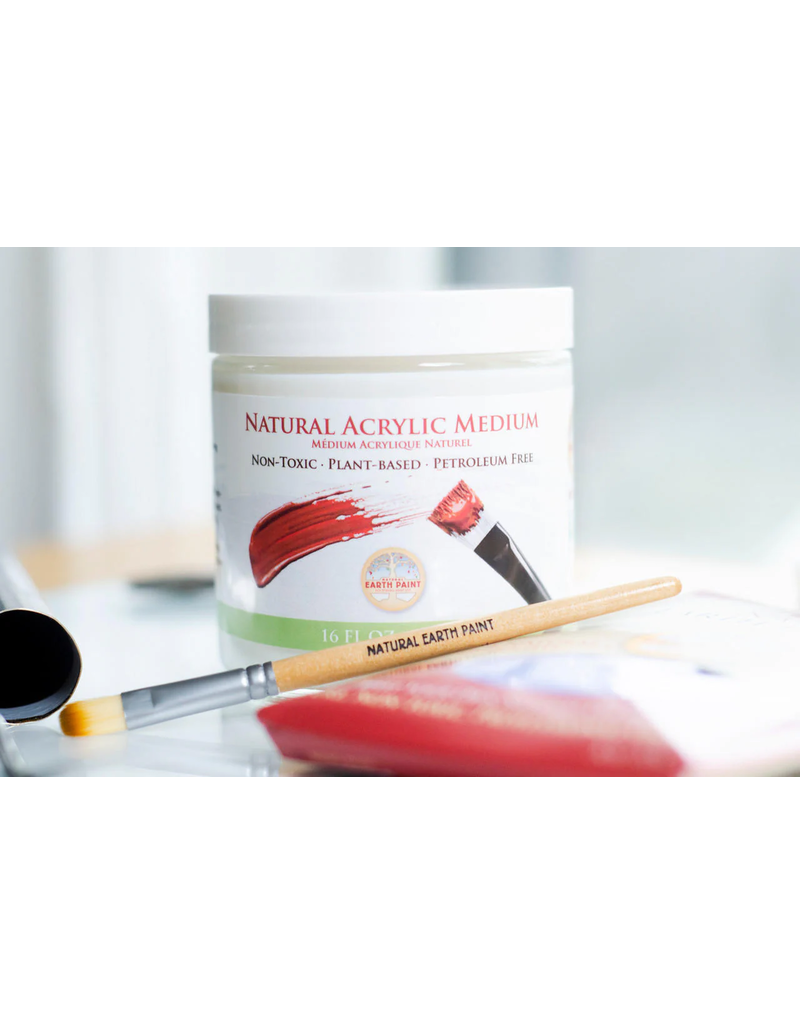 Natural Earth Paint Natuurlijke milieuvriendelijke Acrylic Medium - 473 ml