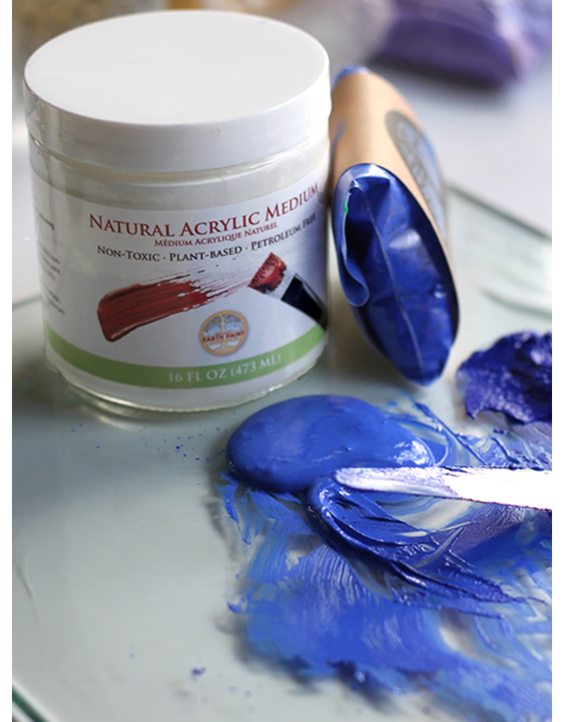Natural Earth Paint Natuurlijke milieuvriendelijke Acrylic Medium - 473 ml