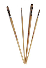 Natural Earth Paint Natuurlijke milieuvriendelijke vegan penselen per set of per stuk