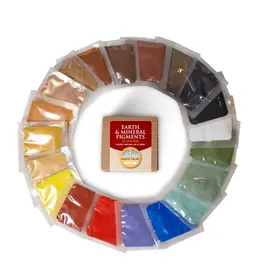 Natural Earth Paint Earth & Mineral Pigments Sample pack