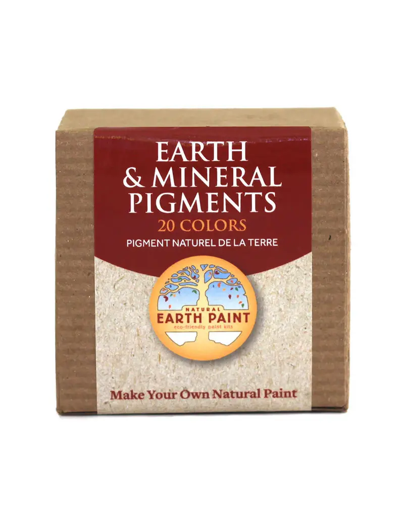 Natural Earth Paint Sample mineralen pigmenten - 20 kleuren