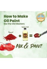 Natural Earth Paint Sample mineralen pigmenten - 20 kleuren