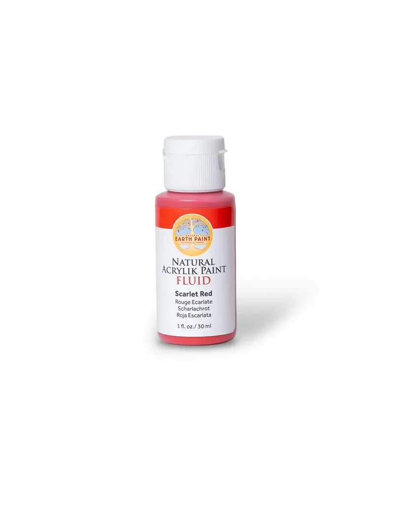 Natural Earth Paint Fluid Natural Acrylik Paint per bottle 30 ml