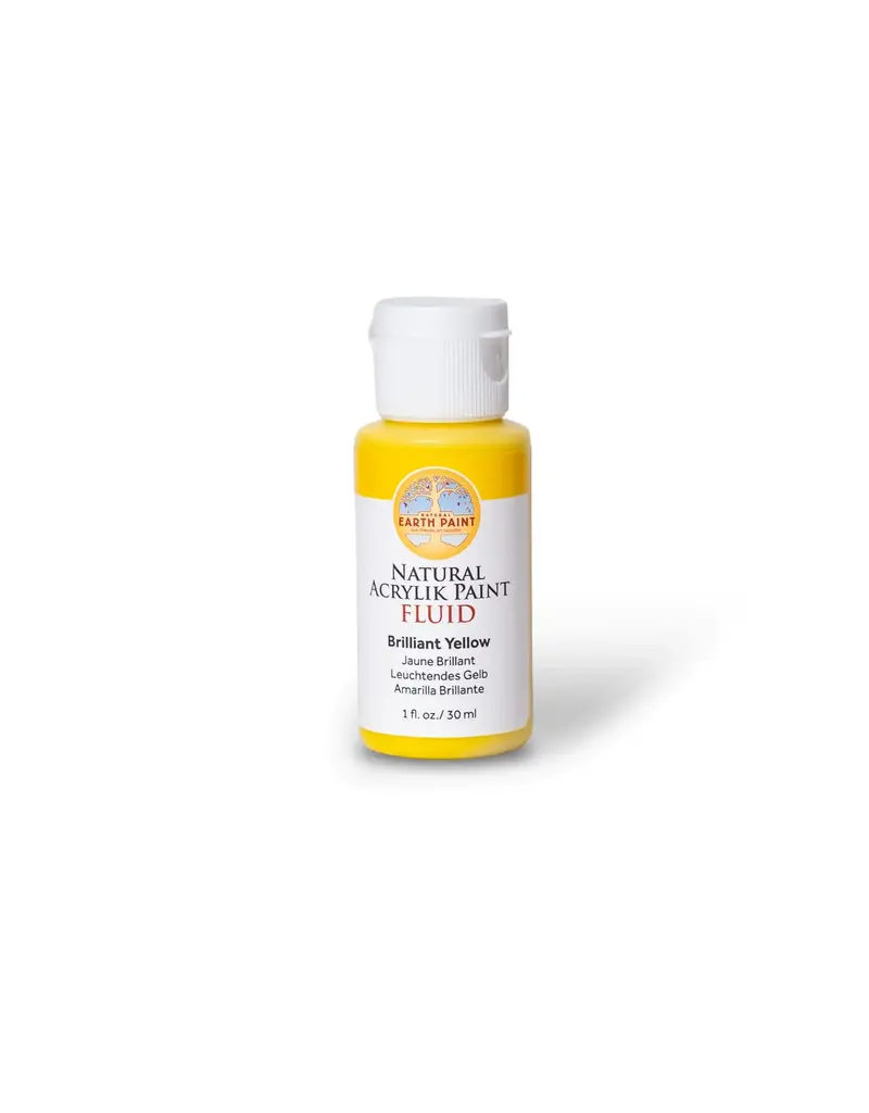 Natural Earth Paint Vloeibare natuurlijke acrylverf per flesje 30 ml