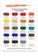 Natural Earth Paint Fluid - Natural Acrylik Paint  per bottle 118 ml