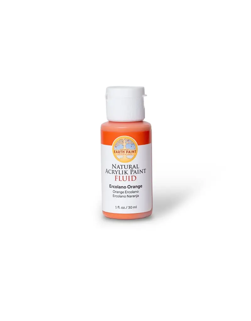 Natural Earth Paint Fluid Natural Acrylik Paint  per bottle 473 ml