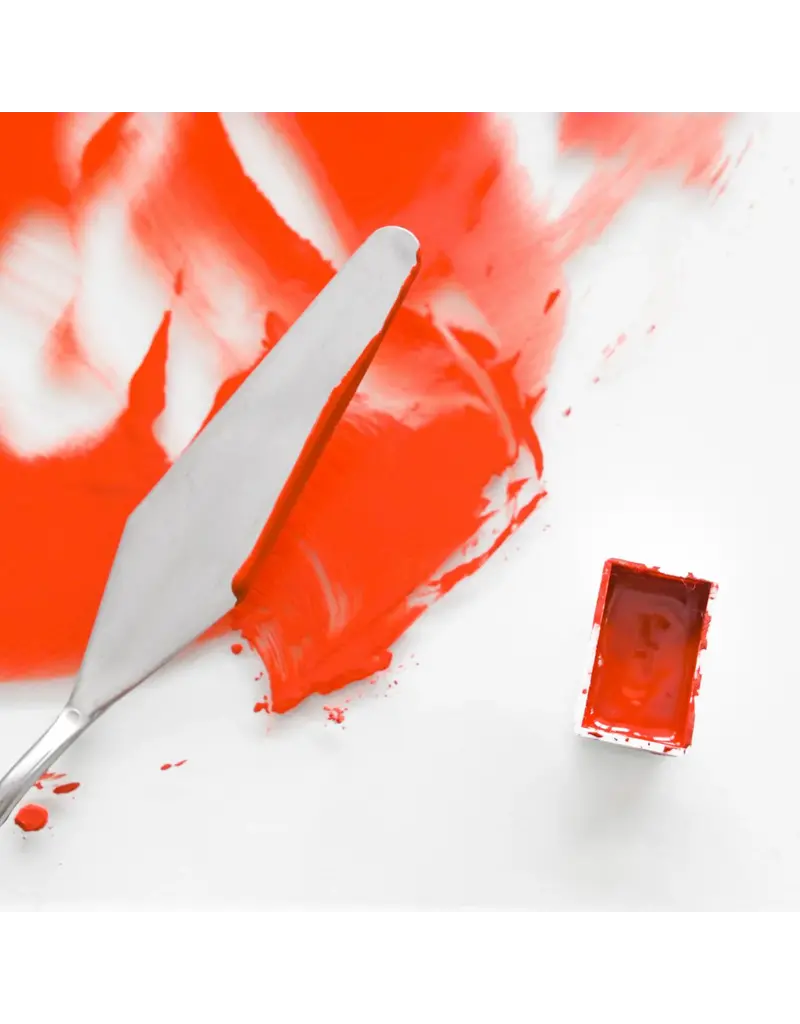 Natural Earth Paint Palette knife with a wooden handle