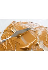 Natural Earth Paint Palette knife with a wooden handle