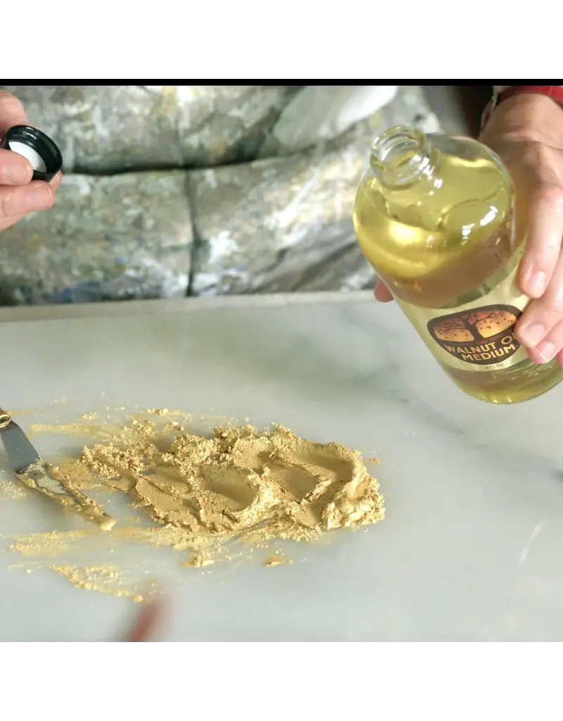 Natural Earth Paint Organic walnut oil to make high quality oil paint 500ml