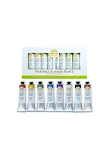 Natural Earth Paint Natural Acrylik Paint™ - Acrylverf  schilderset van 8 kleuren aarde kleuren
