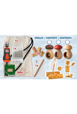 Kids at Work Drill set for chestnuts, cork, wood