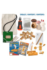 Kids at Work Drill set for chestnuts, cork, wood