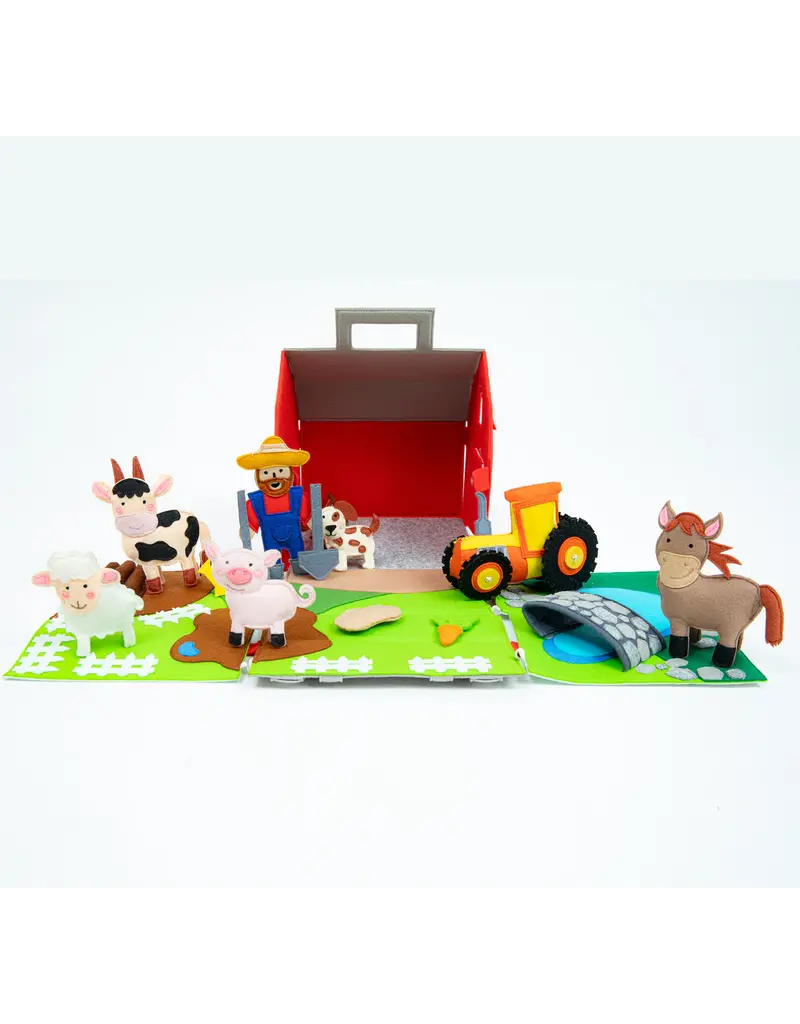 Jolly Design  Speelset boerderij - farmlife, vanaf 2 jaar