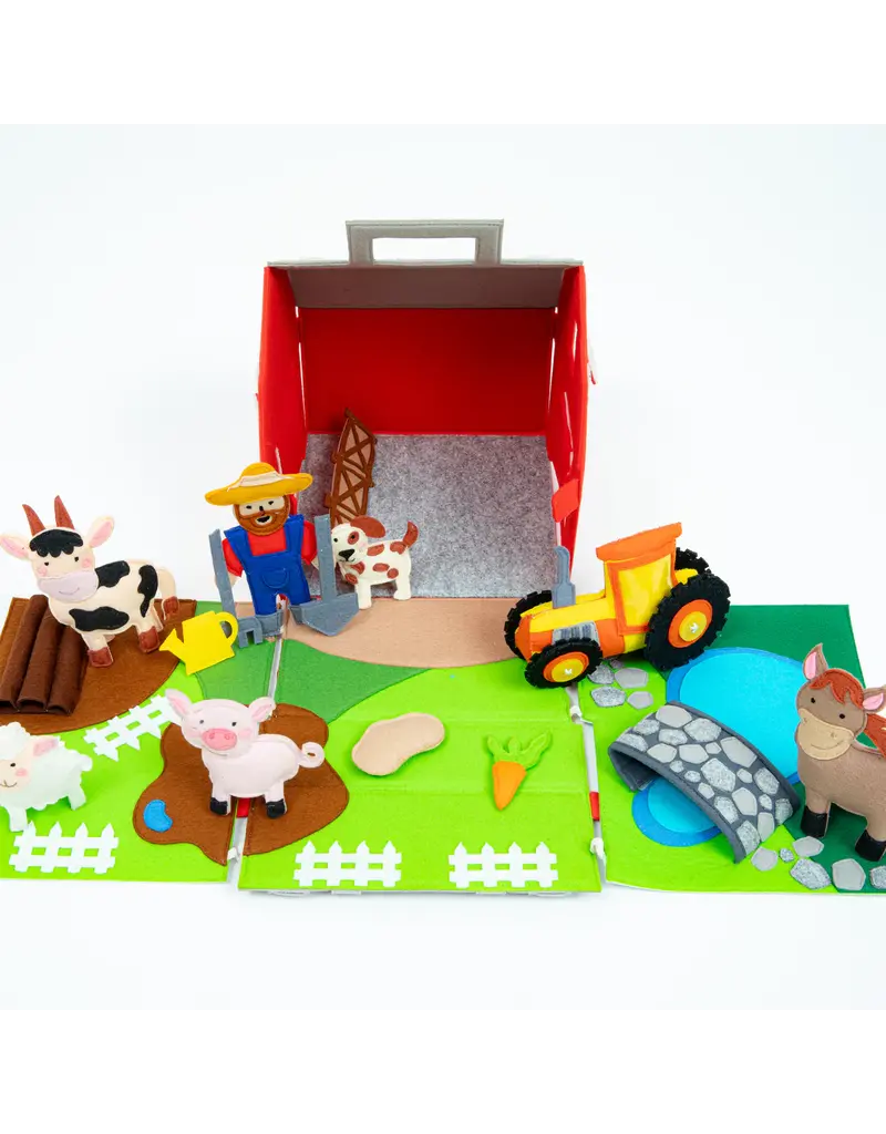 Jolly Design  Speelset boerderij - farmlife, vanaf 2 jaar