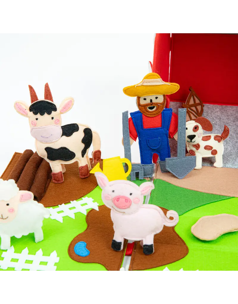 Jolly Design  Speelset boerderij - farmlife, vanaf 2 jaar