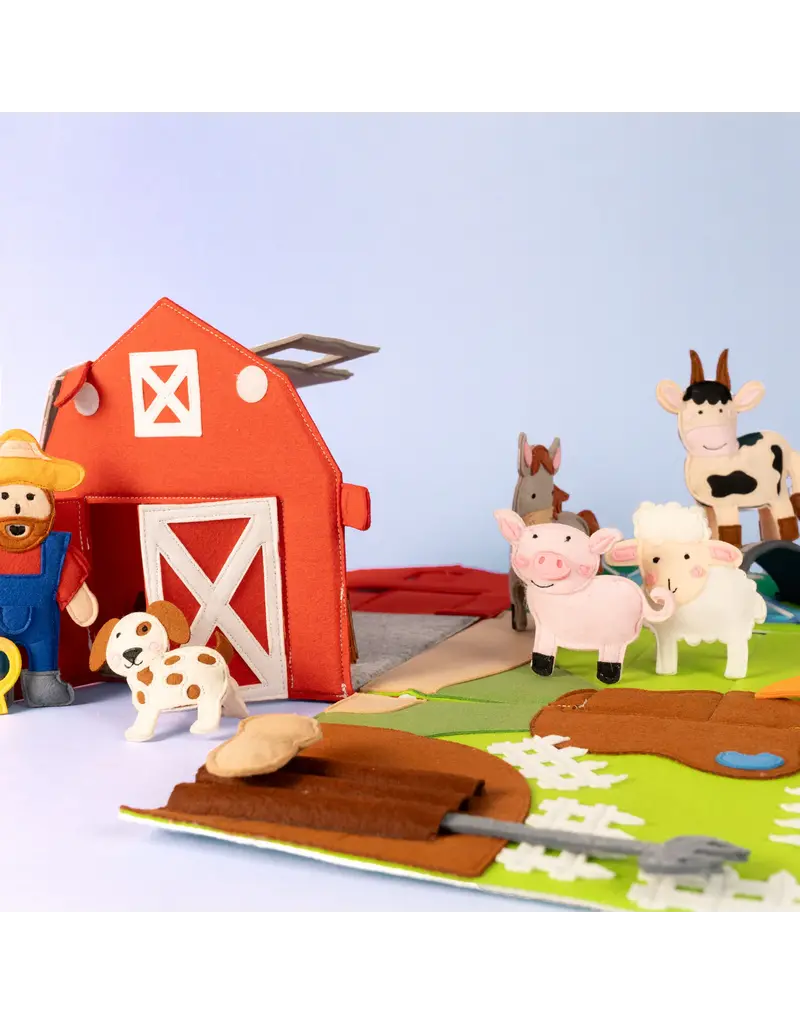 Jolly Design  Speelset boerderij - farmlife, vanaf 2 jaar