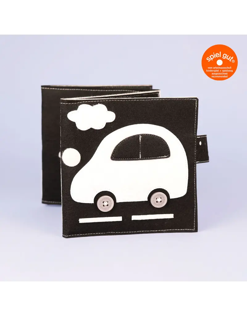 Jolly Designs Contrastboekje zwart-wit