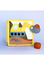 Jolly Design Mini Quiet book My First Digger - Mijn eerste Graafmachine