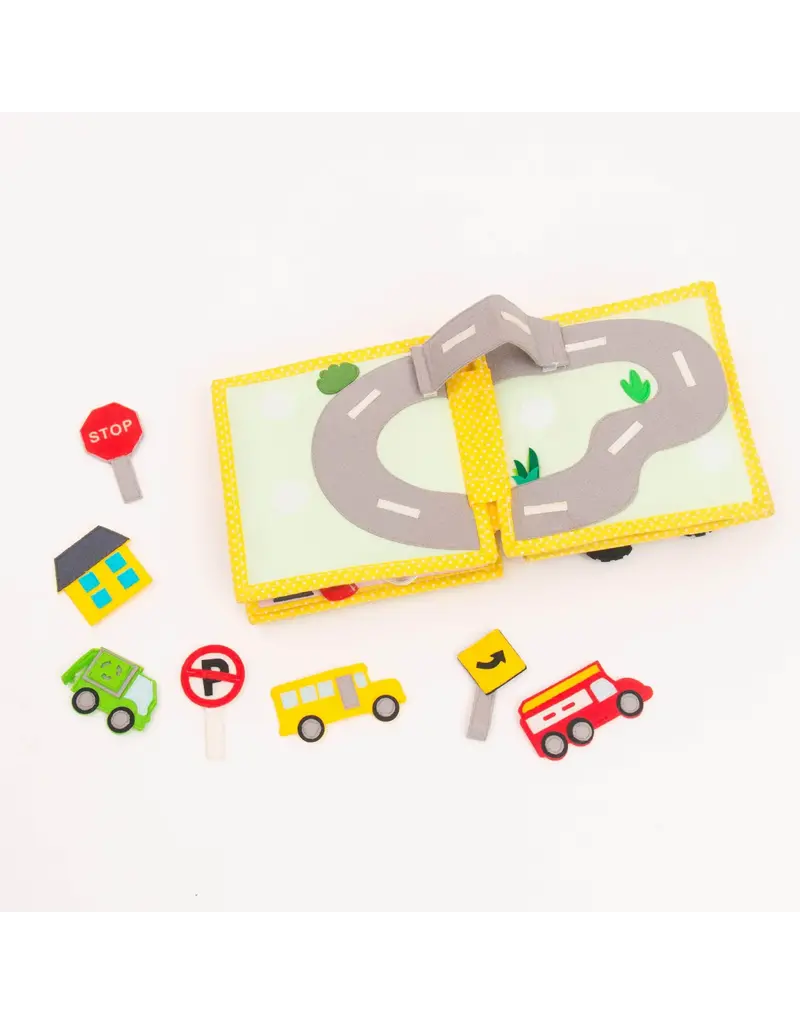 Jolly Designs Mini Quiet Book Mijn eerste graafmachine — vanaf 18 maanden
