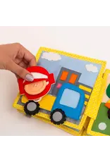 Jolly Designs Mini Quiet Book Mijn eerste graafmachine — vanaf 18 maanden