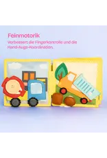 Jolly Design Mini Quiet book My First Digger - Mijn eerste Graafmachine