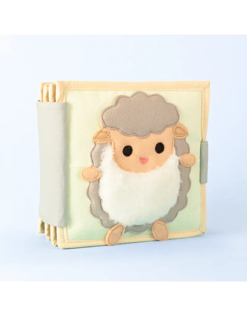 Jolly Design Mini Quiet book Happy sheep, vanaf 4 maanden