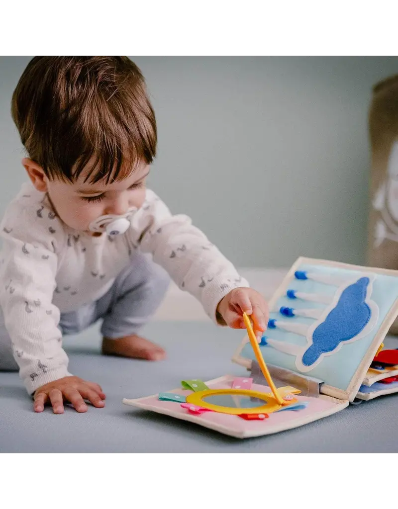 Jolly Design Mini Quiet book Happy sheep, vanaf 4 maanden