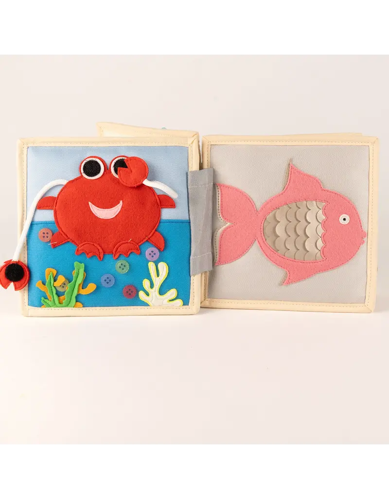 Jolly Design Mini Quiet book Happy sheep, vanaf 4 maanden