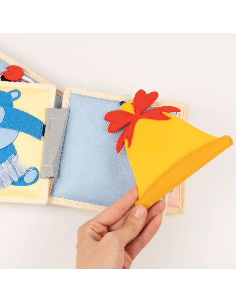 Jolly Design Mini Quiet book Happy sheep, vanaf 4 maanden