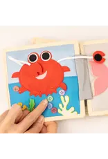 Jolly Design Mini Quiet book Happy sheep, vanaf 4 maanden