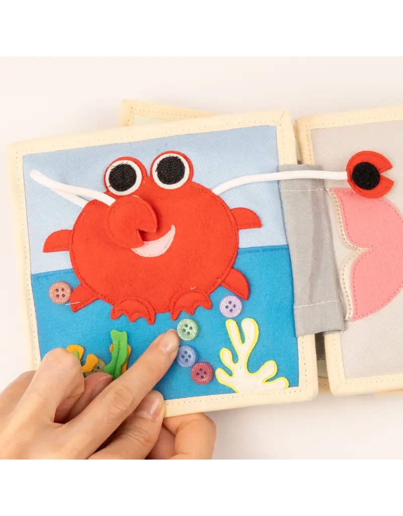 Jolly Designs Mini Quiet Book Blij Schaap — vanaf 4 maanden