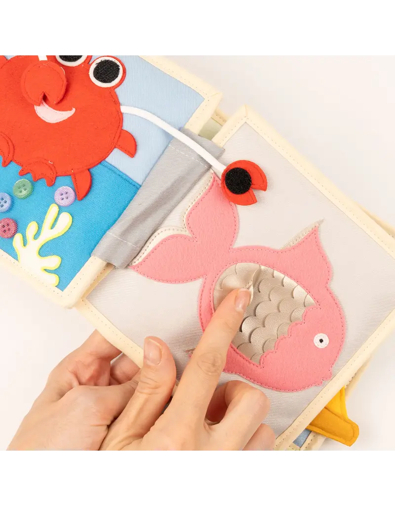 Jolly Design Mini Quiet book Happy sheep, vanaf 4 maanden