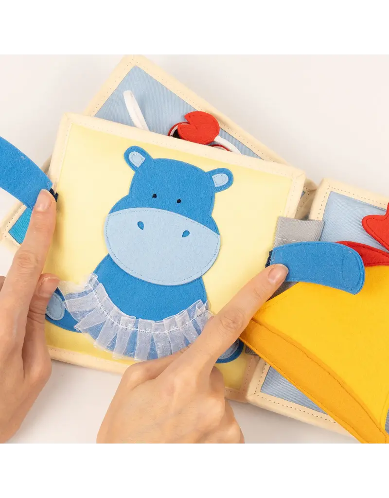 Jolly Designs Mini Quiet Book Blij Schaap — vanaf 4 maanden
