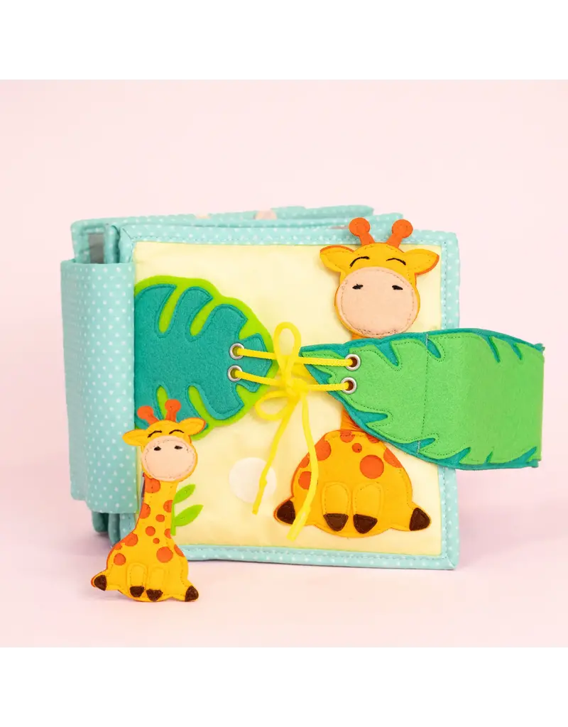 Jolly Designs Mini Quiet Book Vrolijke Jungle