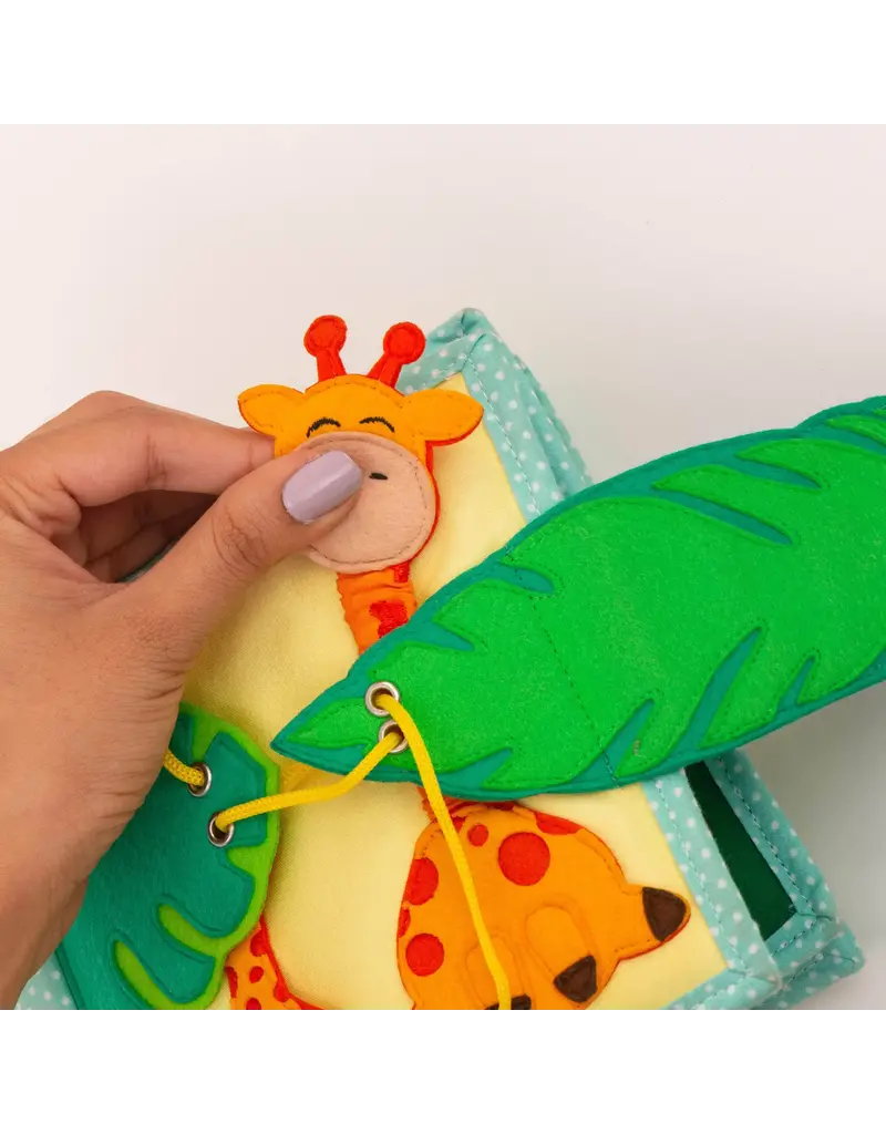 Jolly Design Quiet book Jolly jungle, vanaf 12 maanden