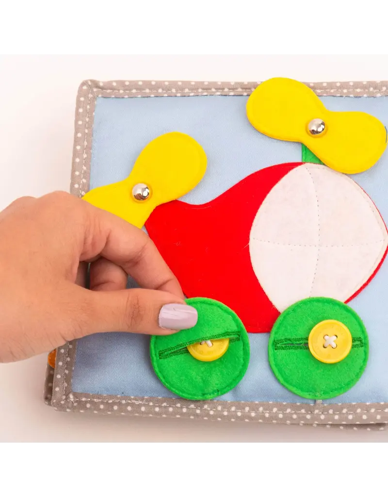 Jolly Designs Mini Quiet Book Peekaboo
