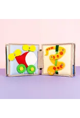 Jolly Design Mini Quiet book Peek a boo  - Kiekeboe, vanaf 6 maanden