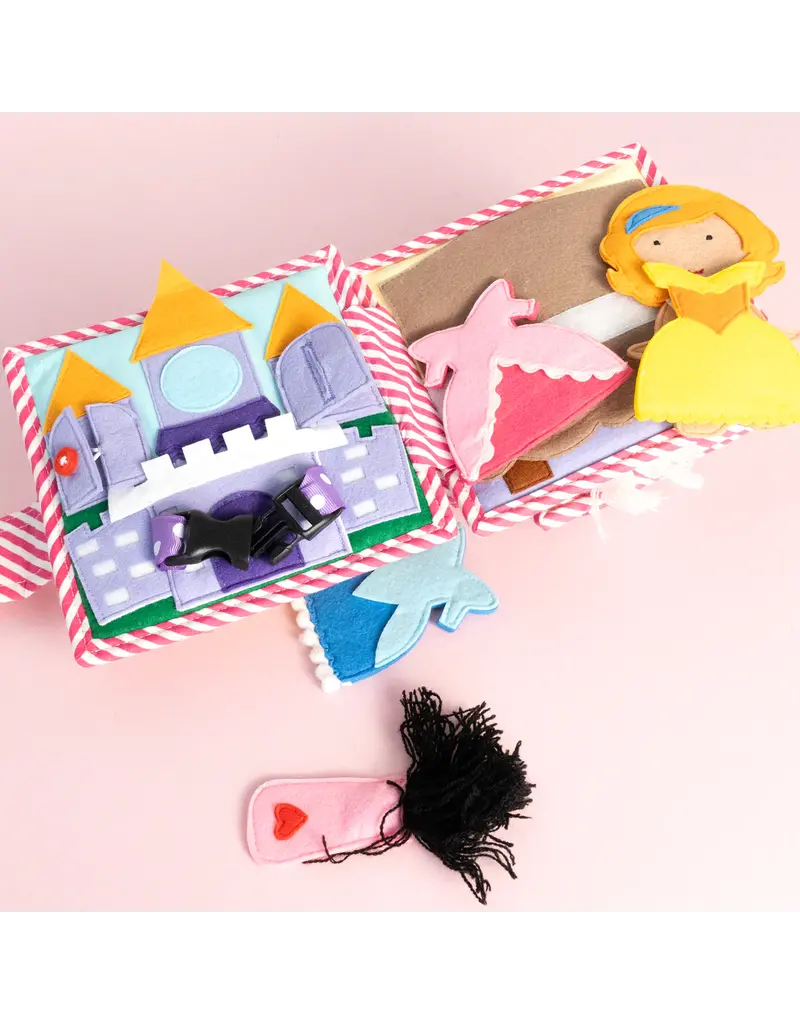 Jolly Designs Mini Quiet Book Prinses — vanaf 3 jaar