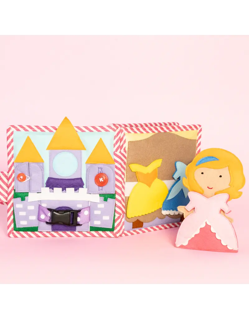 Jolly Designs Mini Quiet Book Prinses — vanaf 3 jaar