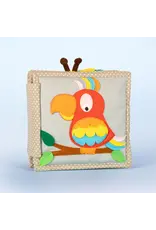 Jolly Designs Mini Quiet Book Sprankelende Papegaai