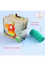 Jolly Designs Mini Quiet Book Sparkling Parrot