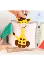 Jolly Designs Mini Quiet Book Sprankelende Papegaai
