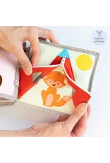 Jolly Designs Mini Quiet Book Sprankelende Papegaai