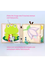 Jolly Designs Mini Quiet Book Sprankelende Papegaai