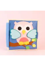 Jolly Designs Quiet Book Jonge Uil pastel — vanaf 12 maanden